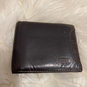 Fossil Cowhide Leather Wallet